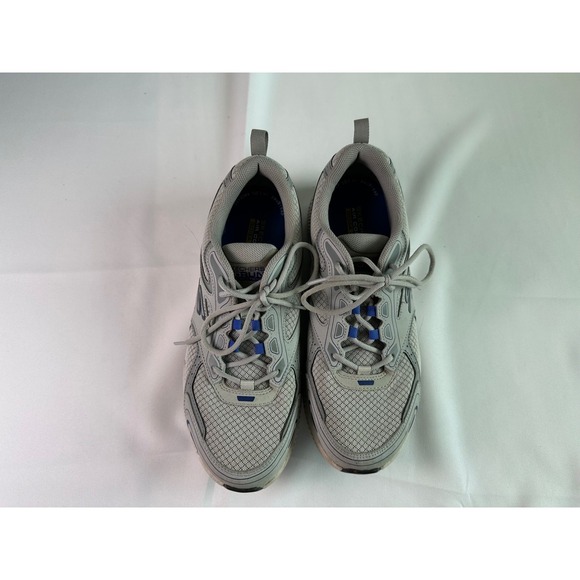 Skechers Go Run Consistent Running Shoes Air Cooled Goga‎ Mat Men's Gray Size 9 - Picture 7 of 14